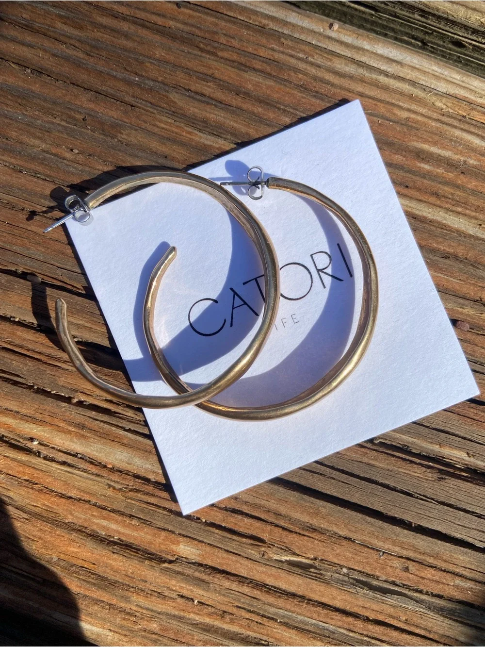 Catori Life Cleo Hoops Bronze - Picture 4 of 7